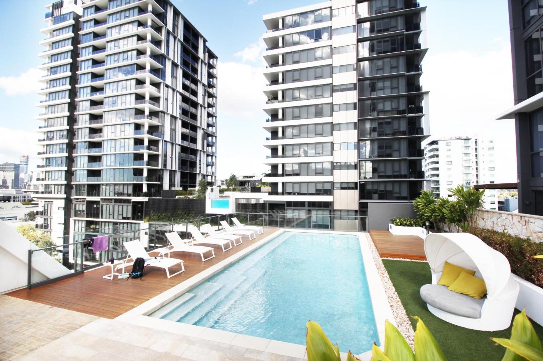 Hearty Milton Apartments Brisbane Exterior foto